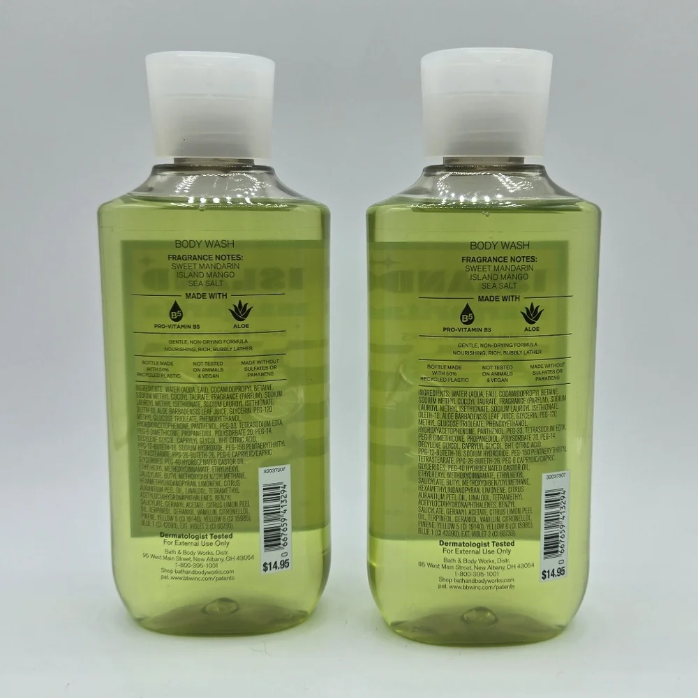 Bath and Body Works Island Margarita Body Wash Bundle Set